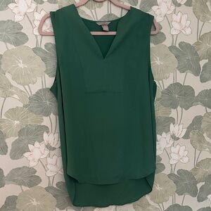 H&M Green Work Blouse